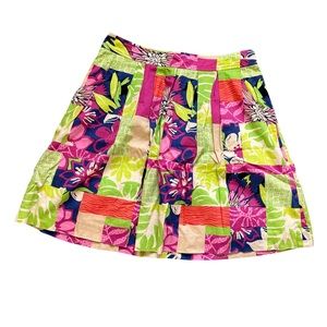 Cute vintage Lilly Pulitzer patchwork skirt